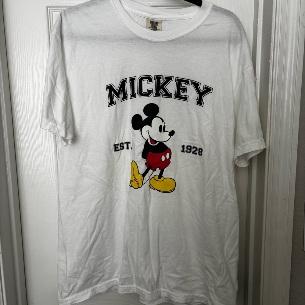 Mickey Mouse White T-Shirt